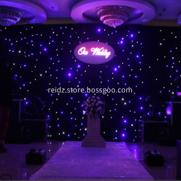 Smart rgb curtain home led